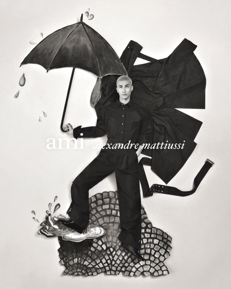 AMI Taps Mikah for a Surrealist Campaign image